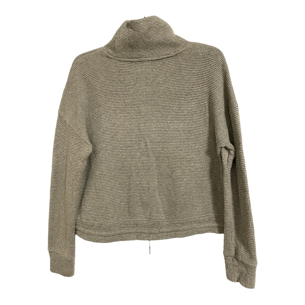 90 Degree by Reflex Olive Green Cowl Neck Sweater size L - Picture 5 of 12